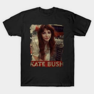 TEXTURE ART- Kate Bush - RETRO STYLE 2 T-Shirt